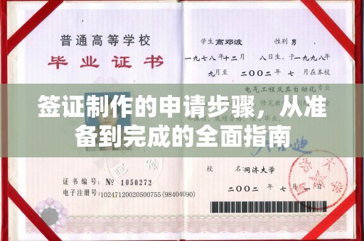 郾城签证制作的申请步骤，从准备到完成的全面指南